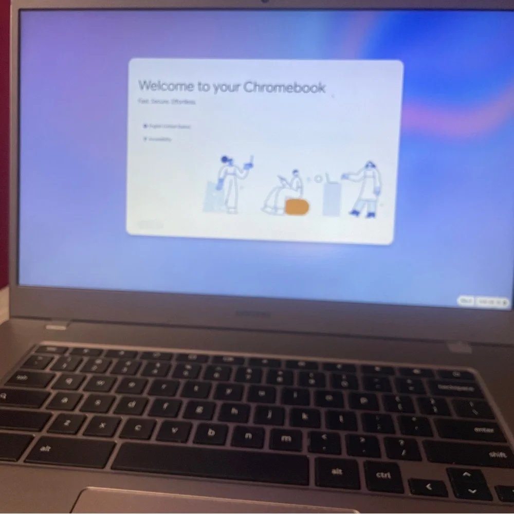 Samsung Gray Sleek Laptop for Modern Computing